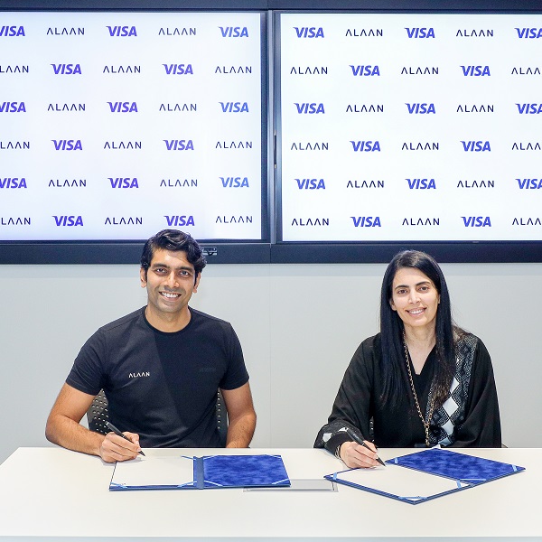 AI-powered UAE fintech Alaan and Visa sign a landmark 5-year deal to help drive the cashless agenda of UAE and KSA