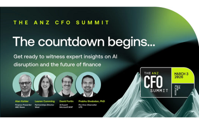 The countdown begins to the ANZ CFO Summit 2026