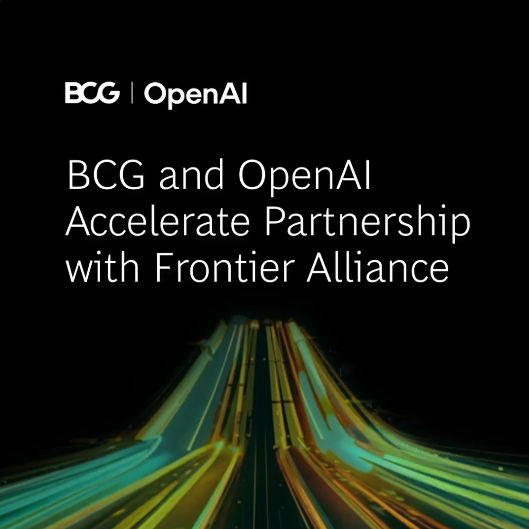 Boston Consulting Group and OpenAI expand multi-year partnership with OpenAI Frontier Alliance